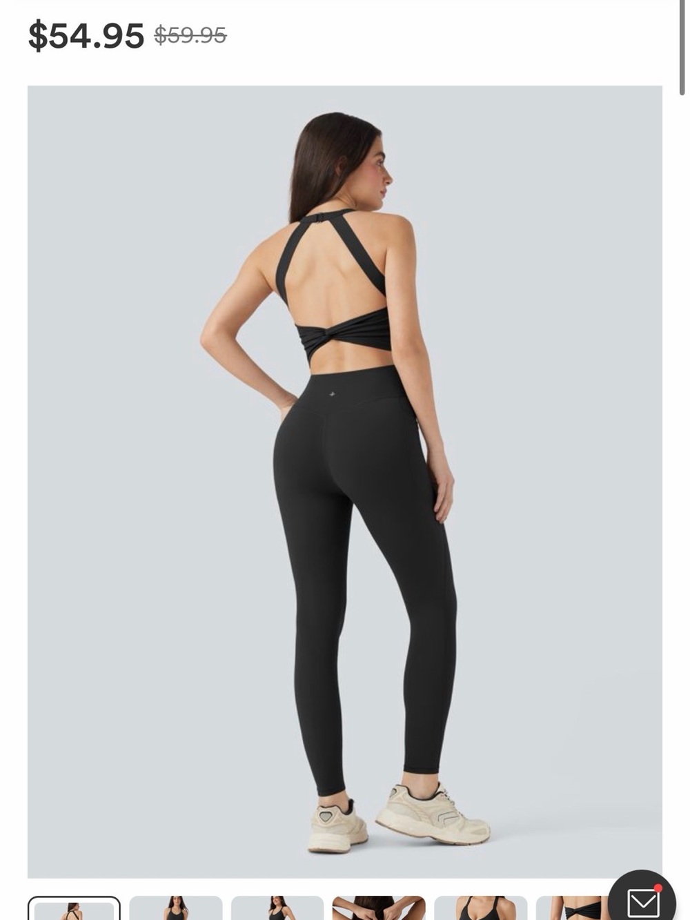 HALARA Black High-Waist Performance Leggings